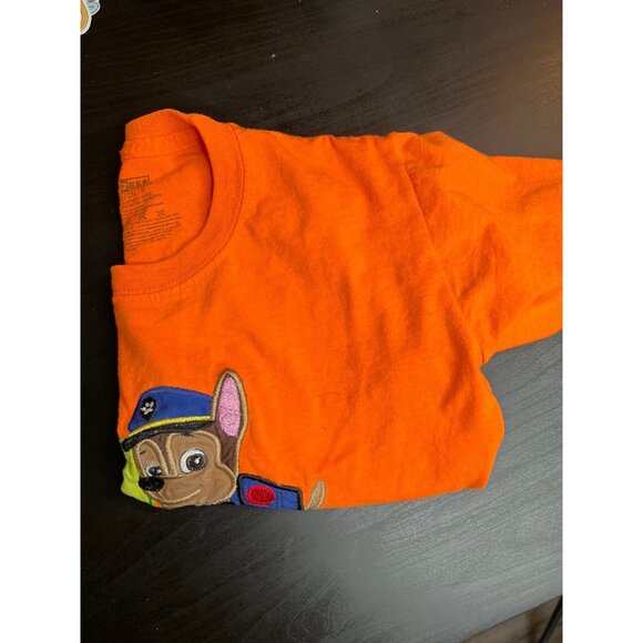 One of a Kind Paw Patrol 4th Birthday T Shirt Kids Small Orange Chase Embroider - Picture 10 of 11